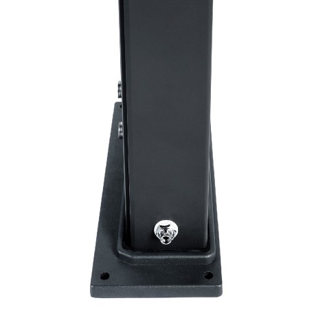 Solární sprcha s ruční sprchou DADA antracitová/inox