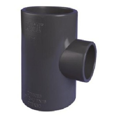 T-kus 90° lep/lep - redukce 63x32 mm