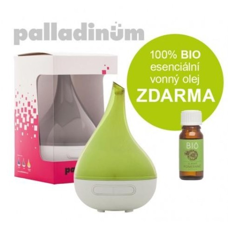 Ultrasonický aroma difuzér Hanscraft PALLADINUM Zelený