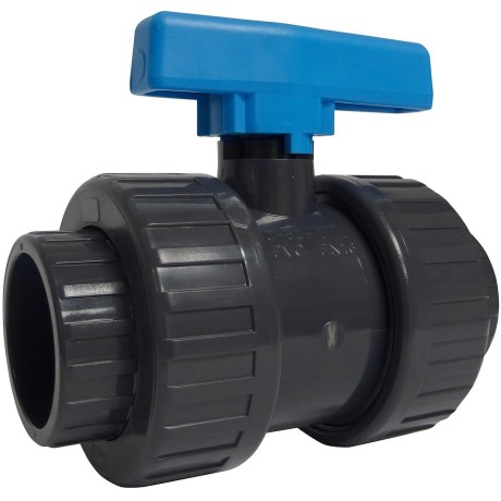 Ventil kulový dvojcestný lep/lep 50 mm - PT PLIMEX