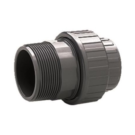 Šroubení 3-dílné lep/záv.ext 63x2" - PT