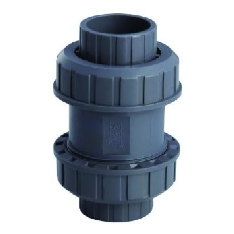 Ventil - průměr 63 mm - kuželový zpětný - pružina