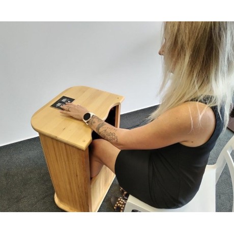 Masážní infrasauna na nohy