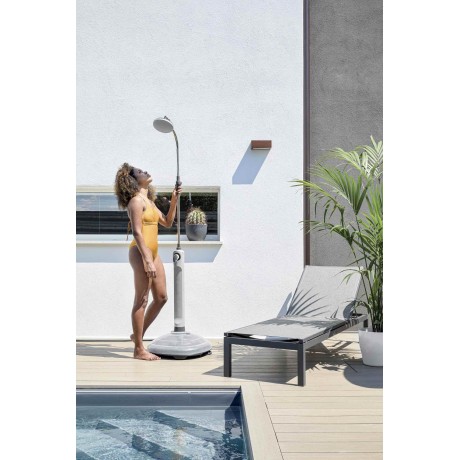 Solární sprcha SUNNY NIAGARA šedá