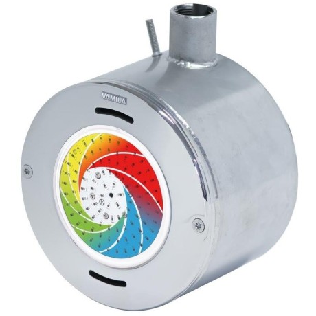 Nerezové světlo VA LED - "MIDSI" - 6W, RGB DMX, pro fóliové bazény