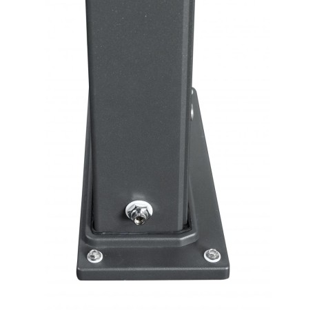 Solární sprcha s ruční sprchou DADA CURVE antracitová