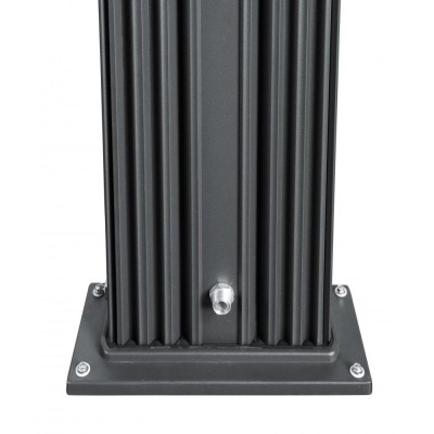 Solární sprcha s ruční sprchou DADA CURVE antracitová