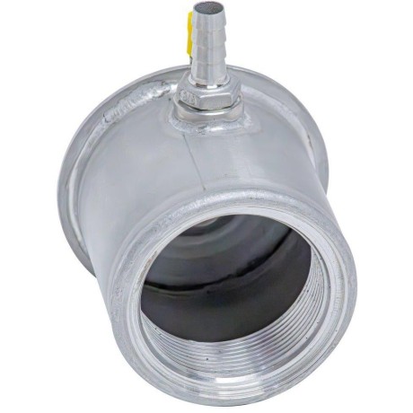 Nerezový hydromasážní přisávací díl, napojení 2" -- pro fóliové bazény