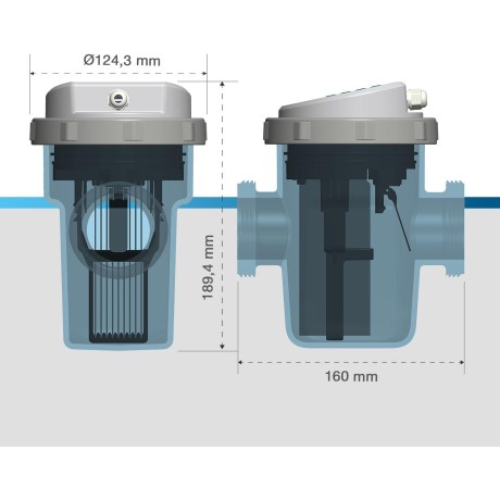 Solný chlorátor Turbo Salt 300 6g/30m3