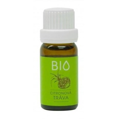 100% BIO Esenciální vonný olej Citronová tráva