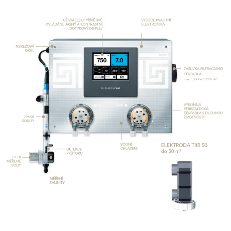 Úprava slané vody ASIN Aqua SALT eOX 50