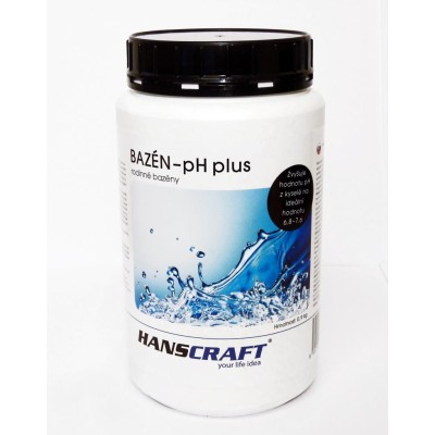HANSCRAFT BAZÉN - pH plus - 0,9 kg