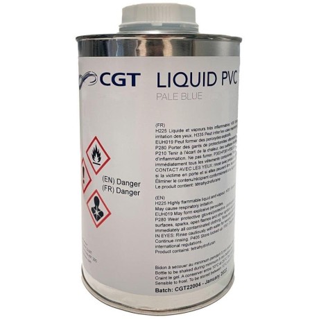 CGT - tekutá PVC fólie - Fidji Vintage Grey, 1kg