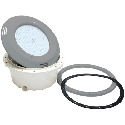 Světlo VA LED "PF" - 16W, bílé, pro fóliové bazény, světle šedé