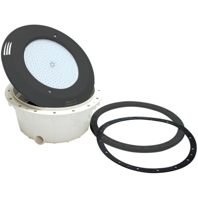 Světlo VA LED "PF" - 16W, bílé, pro fóliové bazény, tmavě šedá