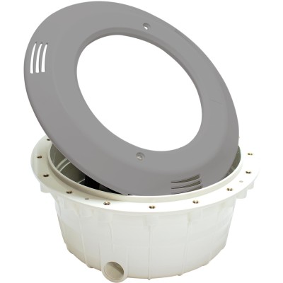 Světlo VA - pro betonové bazény, bez žárovky, světle šedé (RAL7004)