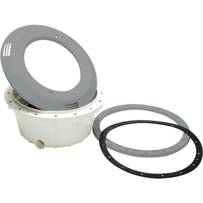 Světlo VA - pro fóliové bazény, bez žárovky, světle šedé (RAL7004)