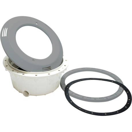 Světlo VA - pro fóliové bazény, bez žárovky, světle šedé (RAL7004)