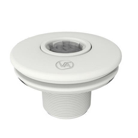 Tryskový set VA, s mosaznými zástřiky, pro fóliové bazény, připojení lepením 50 mm, bílá ABS