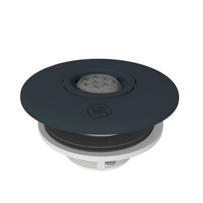 Tryskový set VA, pro předvyrobené bazény, připojení lepením 50 mm, tmavě šedá (RAL7016)