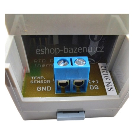 Elektronický termostat na DIN lištu (do rozvaděče)