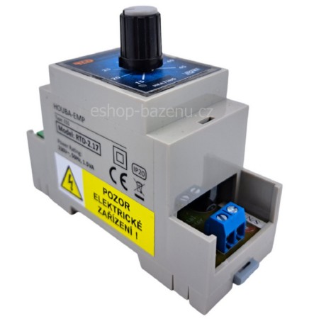 Elektronický termostat na DIN lištu (do rozvaděče)