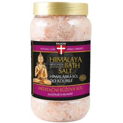 PALACIO Himalájská meditační koupelová sůl, růžová,