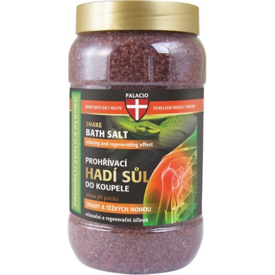 PALACIO Hadí jed koupelová sůl, 1200 g