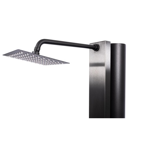 Solární sprcha LUXE DB11 ONYX ČERNÁ s oplachem nohou