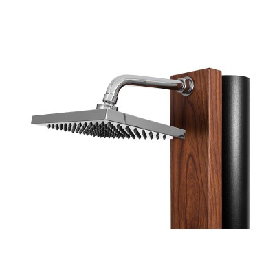 Solární sprcha NATUR TEAK s oplachem nohou