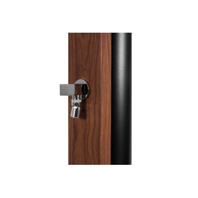 Solární sprcha NATUR TEAK s oplachem nohou