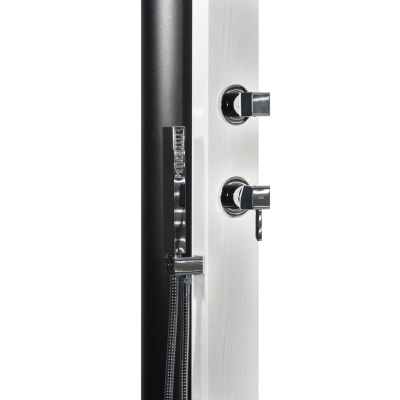 Solární sprcha BORA BÍLÝ DUB s oplachem nohou