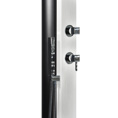 Solární sprcha BORA BÍLÝ DUB s oplachem nohou