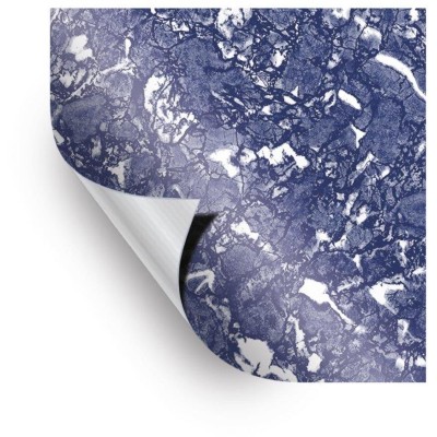 AVfol Decor - Blue Marmor, 1,65m šíře, 1,5mm, 25m role
