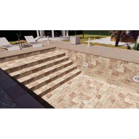 Aquasense Signature - 3D Imperial Sand, tloušťka 1,8 mm, šíře 1,65 m, role 25m
