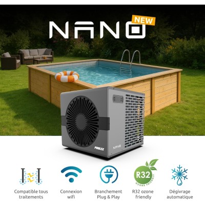 Tepelné čerpadlo Poolex Nano 2026 Full Inverter 5,5kW