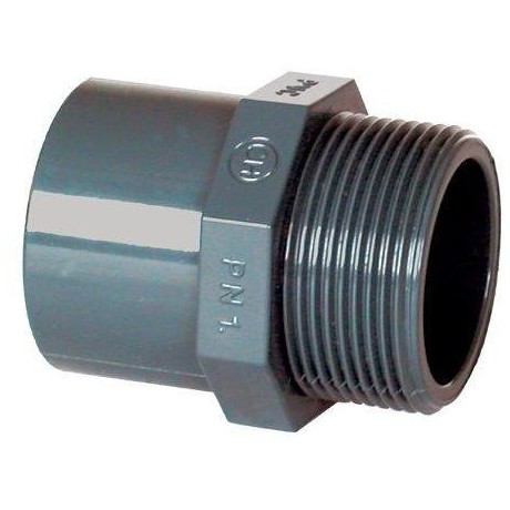 PVC tvarovka - Přechodka 32 25 x 1“ (vnější rozměr) 