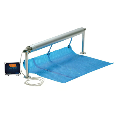 Pevné navíjecí zařízení s el. pohonem a teleskopickou tyčí 2,7 - 4,4 m