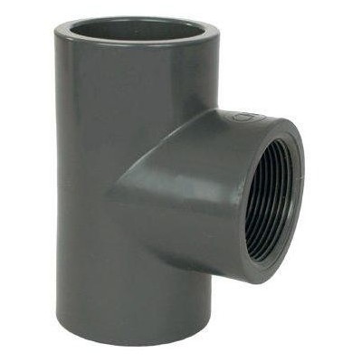 PVC tvarovka - T-kus 90° 20 x 1/2“ (vnitřní rozměr) 