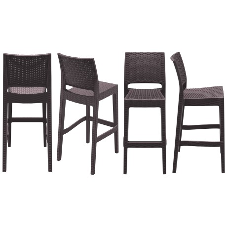 SPA barová židle PREMIUM+ (hnědá)