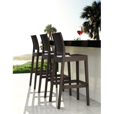 SPA barová židle PREMIUM+ (hnědá)