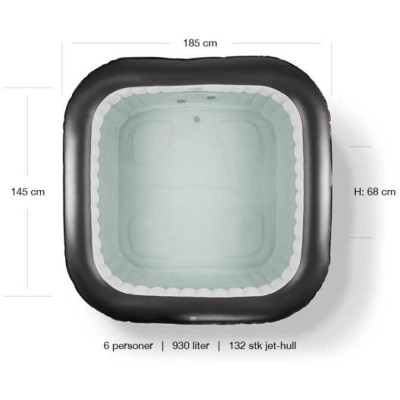 Mobilní vířivá vana MSpa VITO 6p