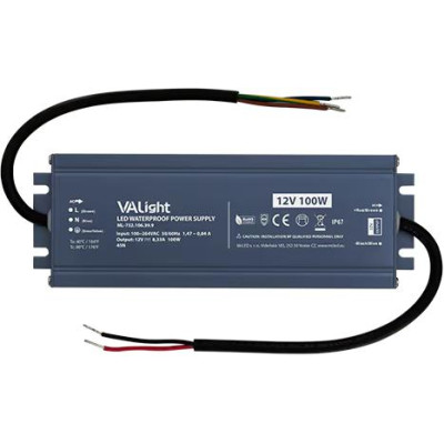 Řízení DMX + bezpečnostní zdroj pro bazénová světla – 12 V/8,33 A – 100 W