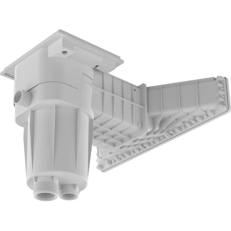 Skimmer X600-PRO, pro fólie, s mosaznými zástřiky - světle šedý