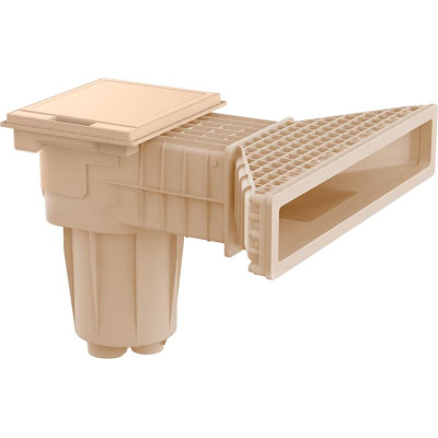 Skimmer X600-PRO, pro fólie, s mosaznými zástřiky - pískový