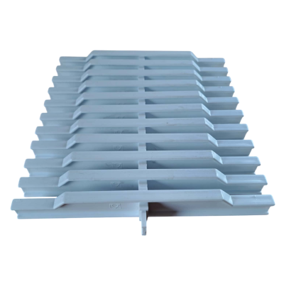 Přelivový rošt, šířka 245 mm, výška 22mm, bílý