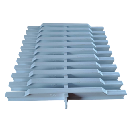 Přelivový rošt, šířka 245 mm, výška 22mm, bílý