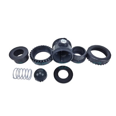 Tvarovka - Kuželový zpětný ventil 63 mm -- poteflonovaná pružina EASYFIT