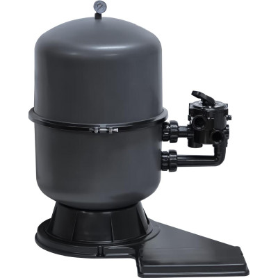 Filtrační nádoba BILBAO 400 – šedá – s ventilem