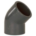 PVC tvarovka - Úhel 45° 63 mm